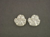 Paw Earring Med With Diamond