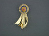 Rosette Bis Horse Show Pendant