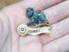 Rosette With Affenpinscher  Pendant