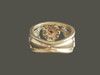 Ring C Band With Rosette And Dalmatian