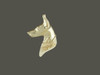 Doberman Head With Top 20 Wave Custom Pendant
