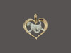 Frame Heart With Logotto Pendant