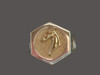 Ring Hex Circle Mens With Whippet
