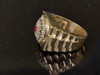 Ring Rosette Square Front Left Custom