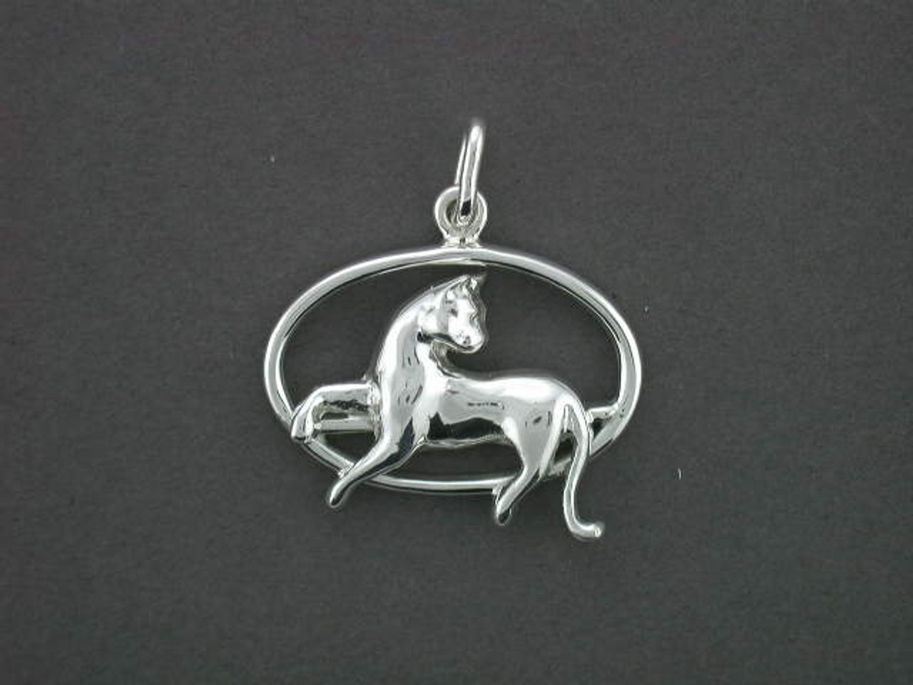 Sterling silver pendant cat