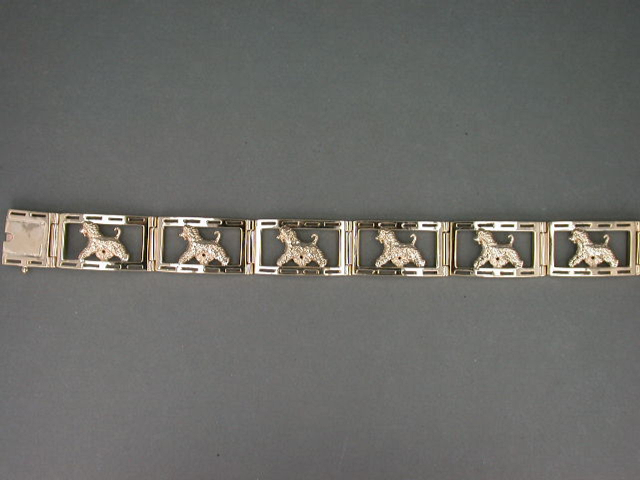 Bracelet Slot Link W Afghan Hound