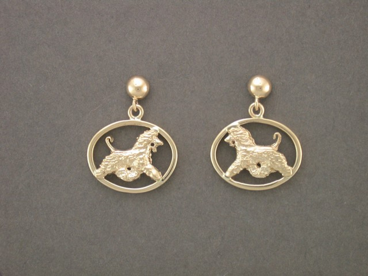14k gold afghan earrings