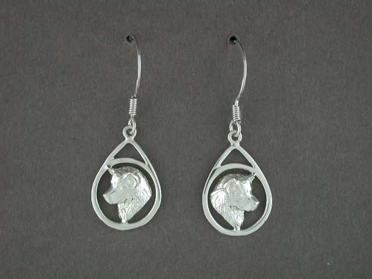 Alaskan Malamute Earrings