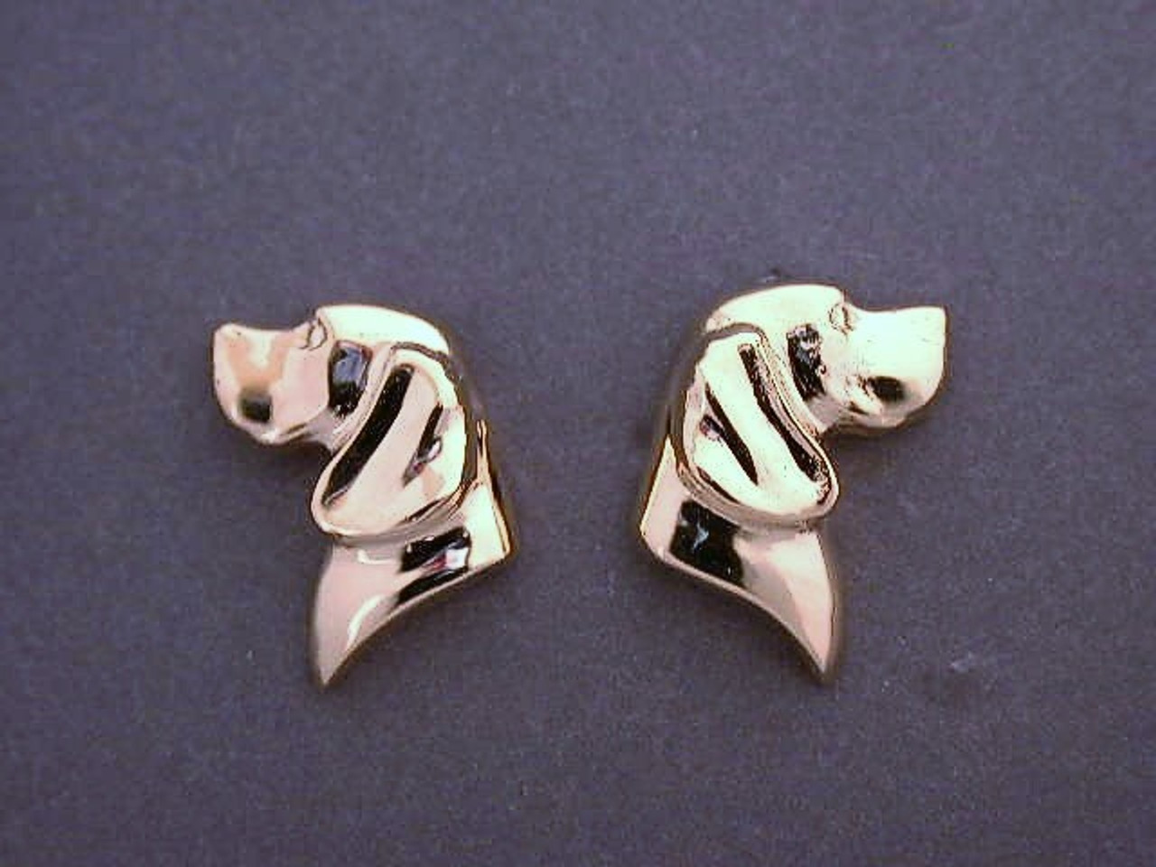 Beagle Earrings Head