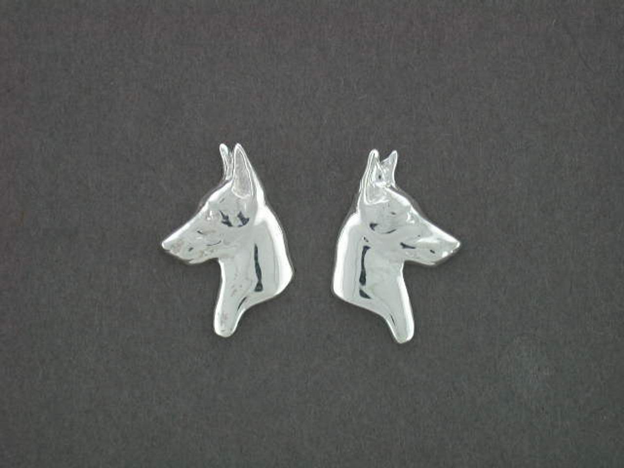 Belgian Malinois Earrings Head