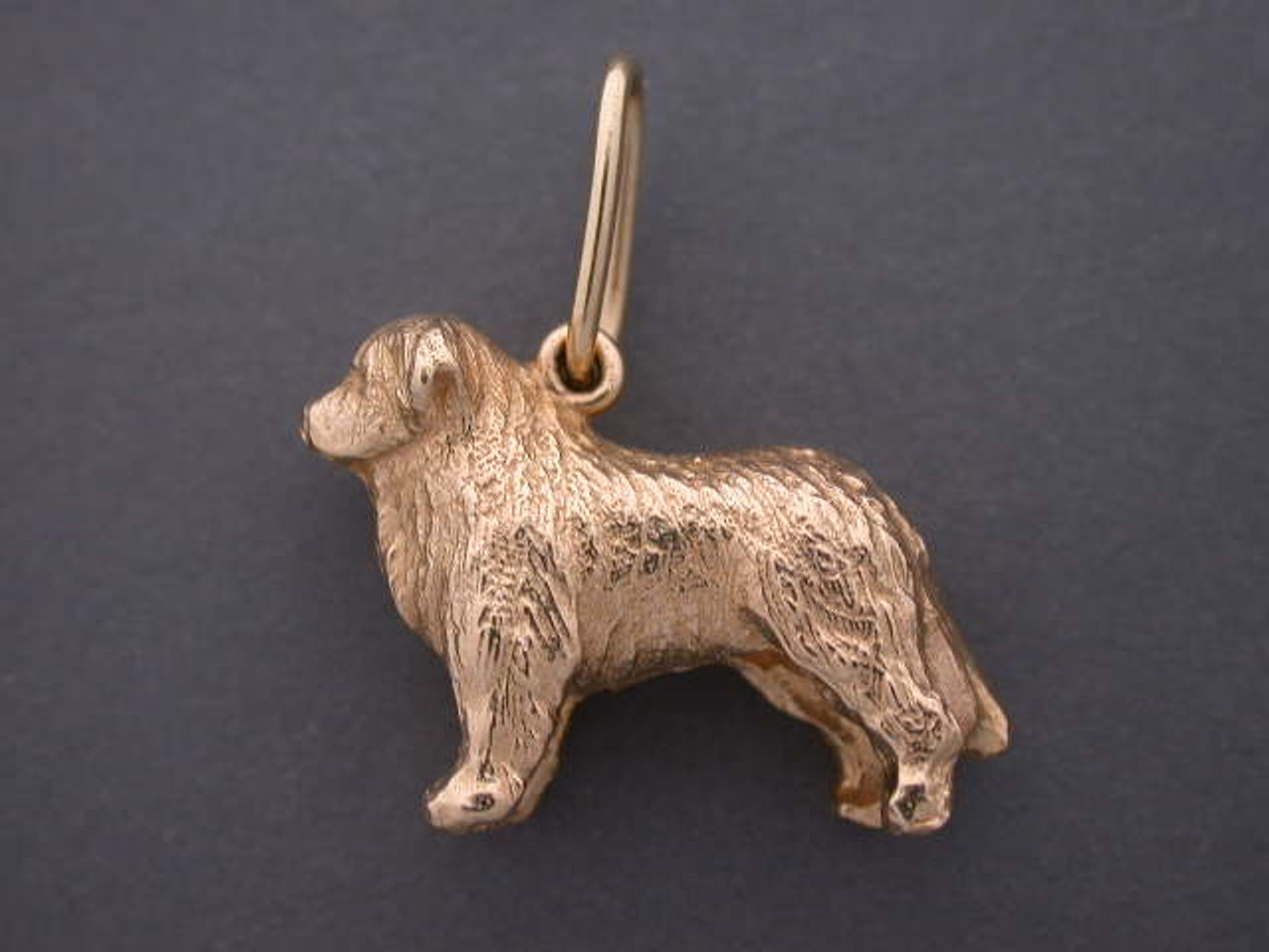 Bernese Mountain Dog Full Body Stacked 3D Pendant