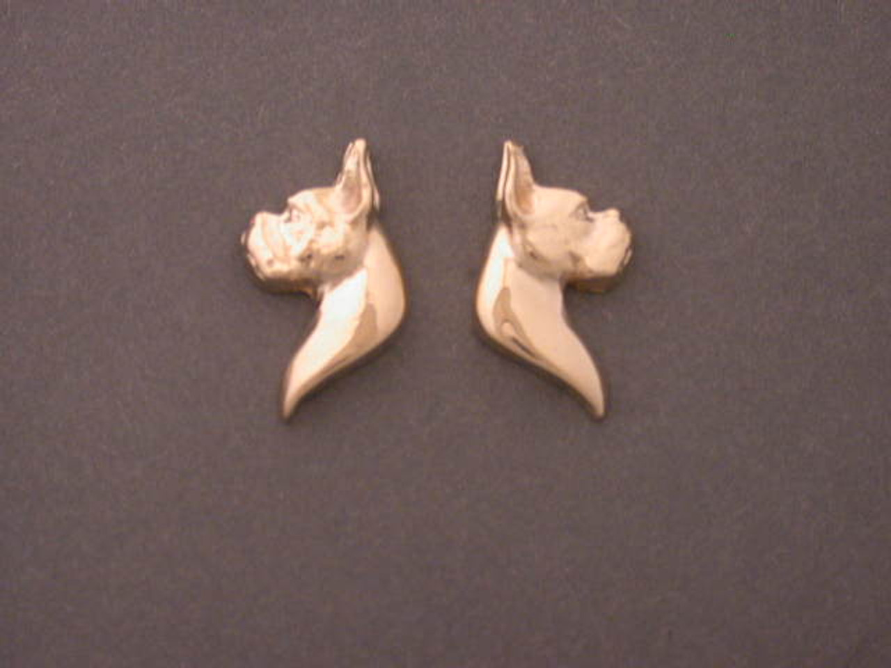 Boxer Earrings Head  L And R