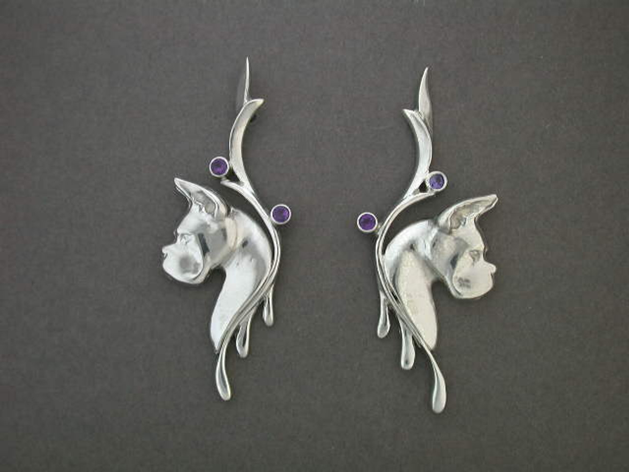 Earrings Drip Frame With Boxer