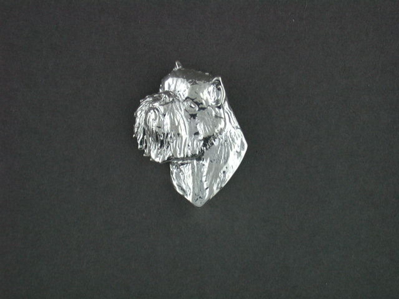 Brusels Griffon Head Med L Pendant