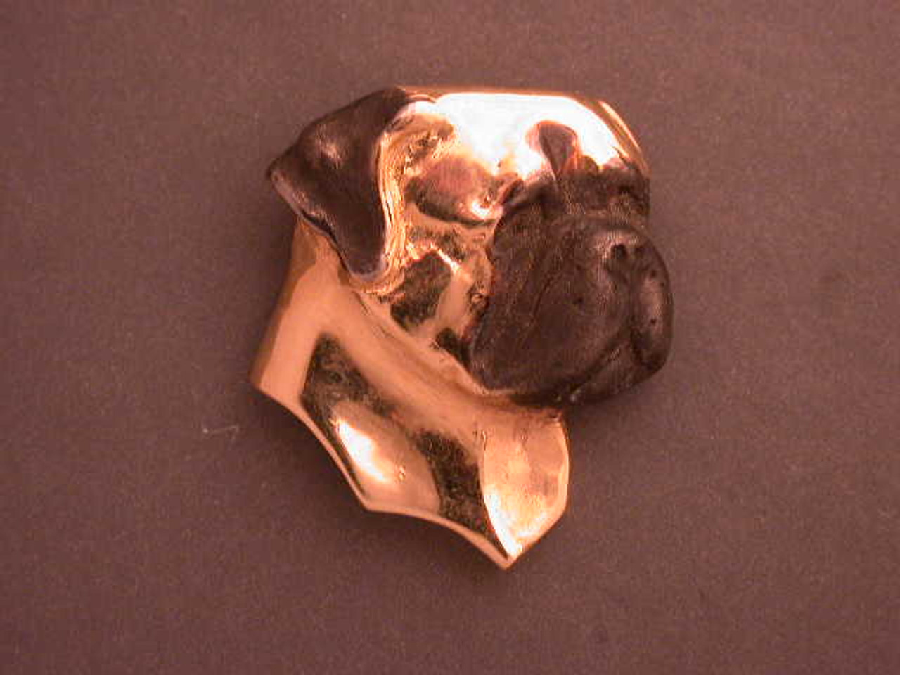 Bullmastiff Head 34 View R Pendant