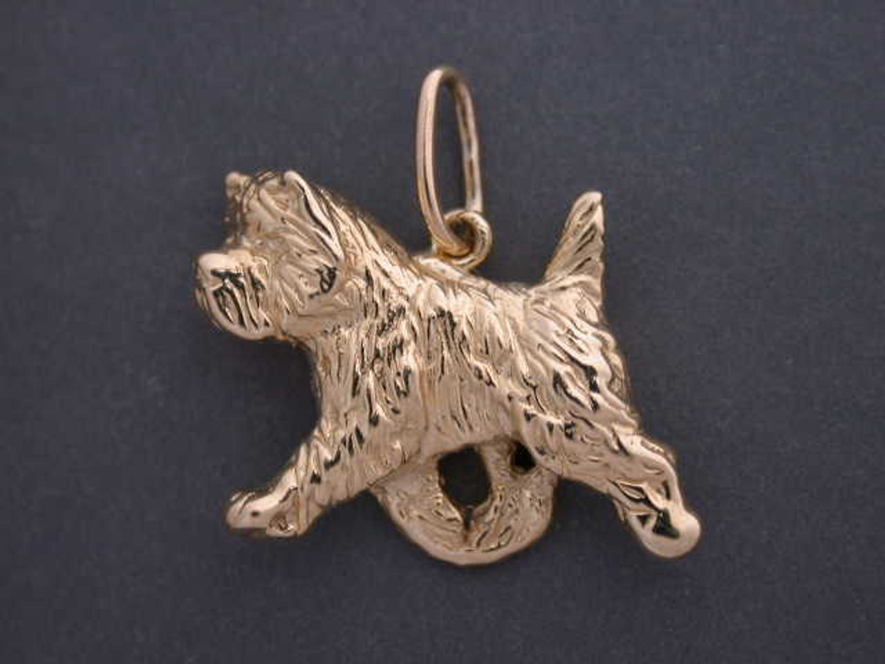 Cairn Terrier Full Body Gating Sm L Pendant