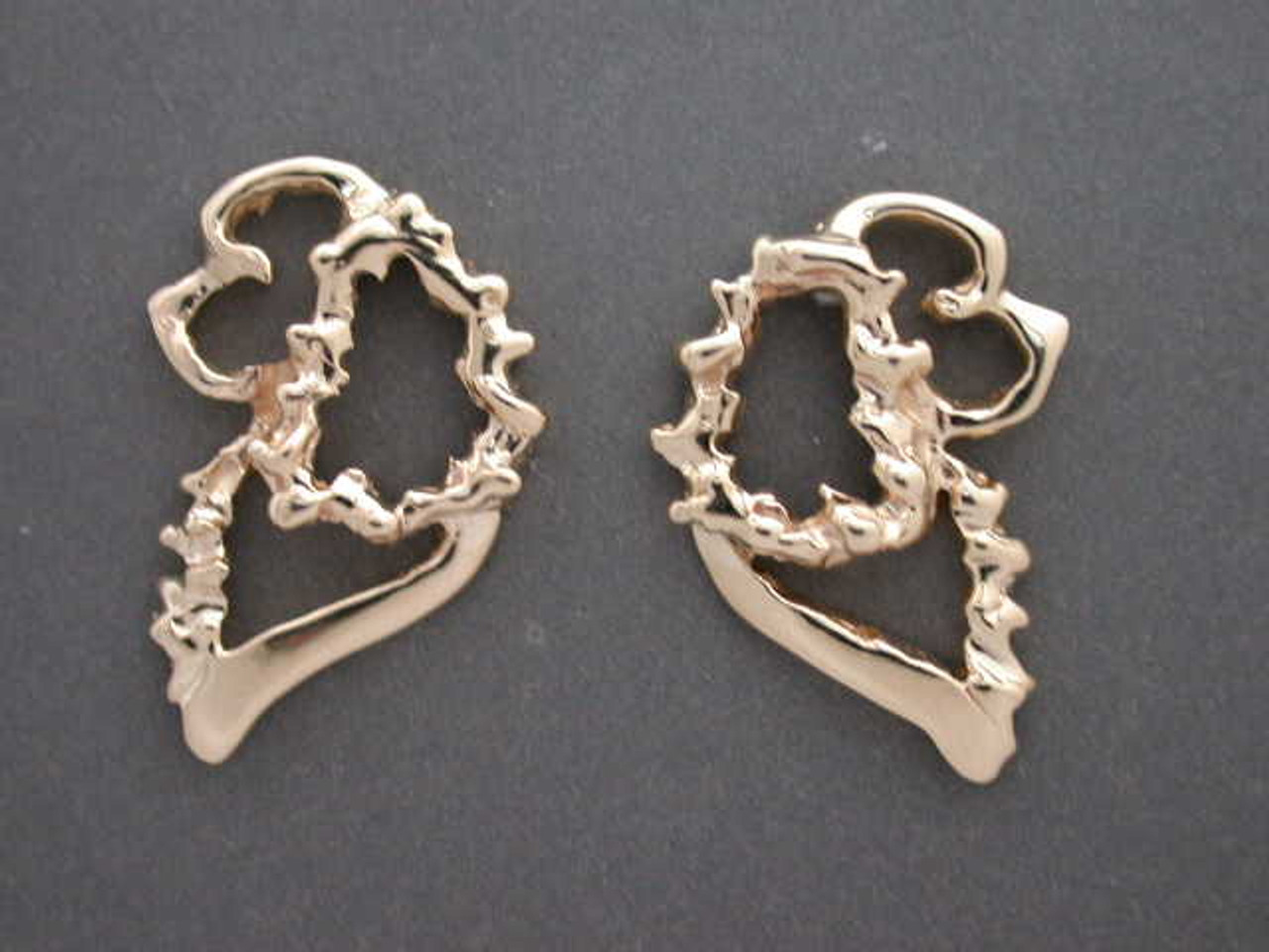 Cavalier King Charles Earrings Head Cutout L & R