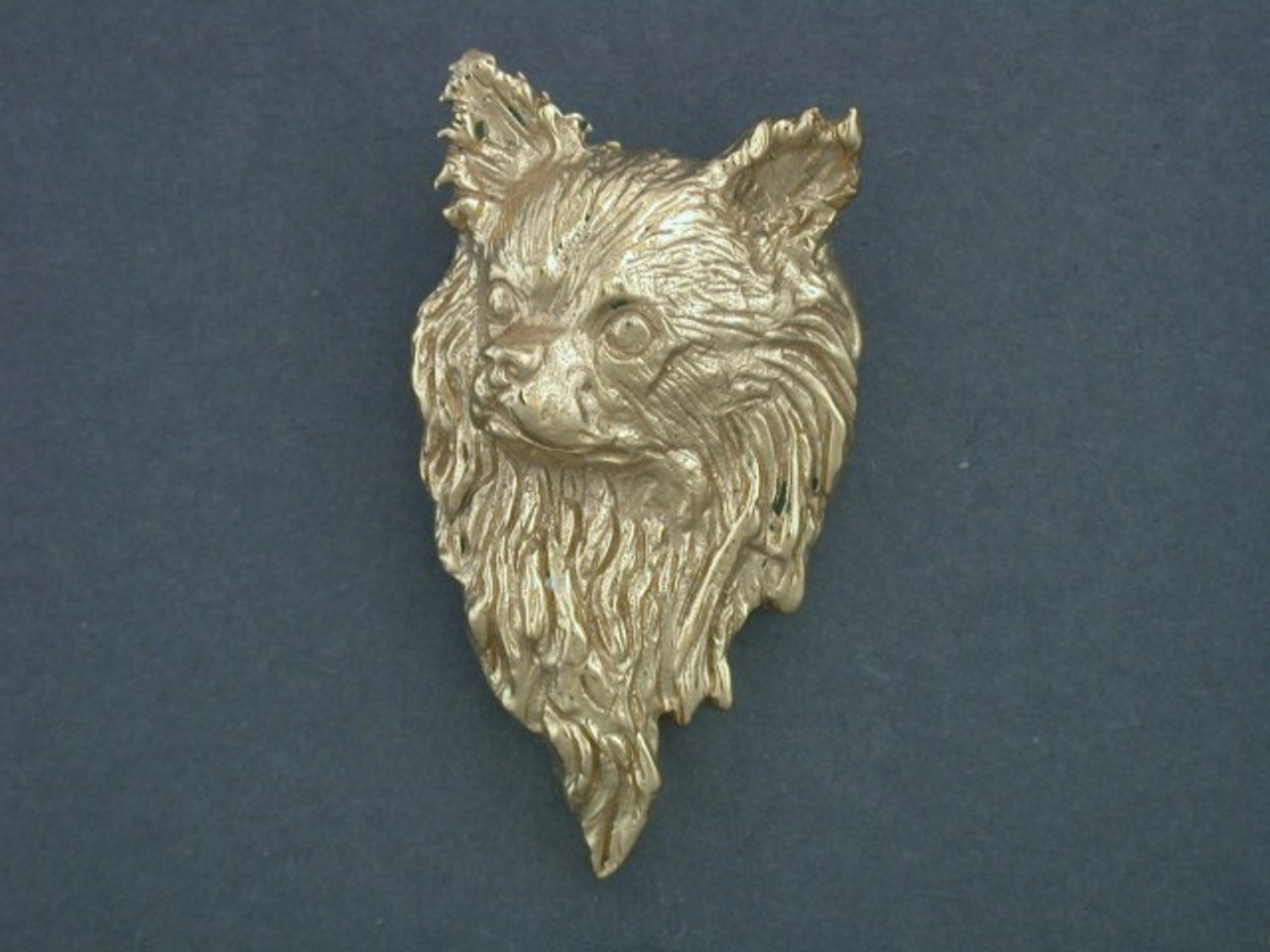 Chihuahua Head  Front View Med Pendant