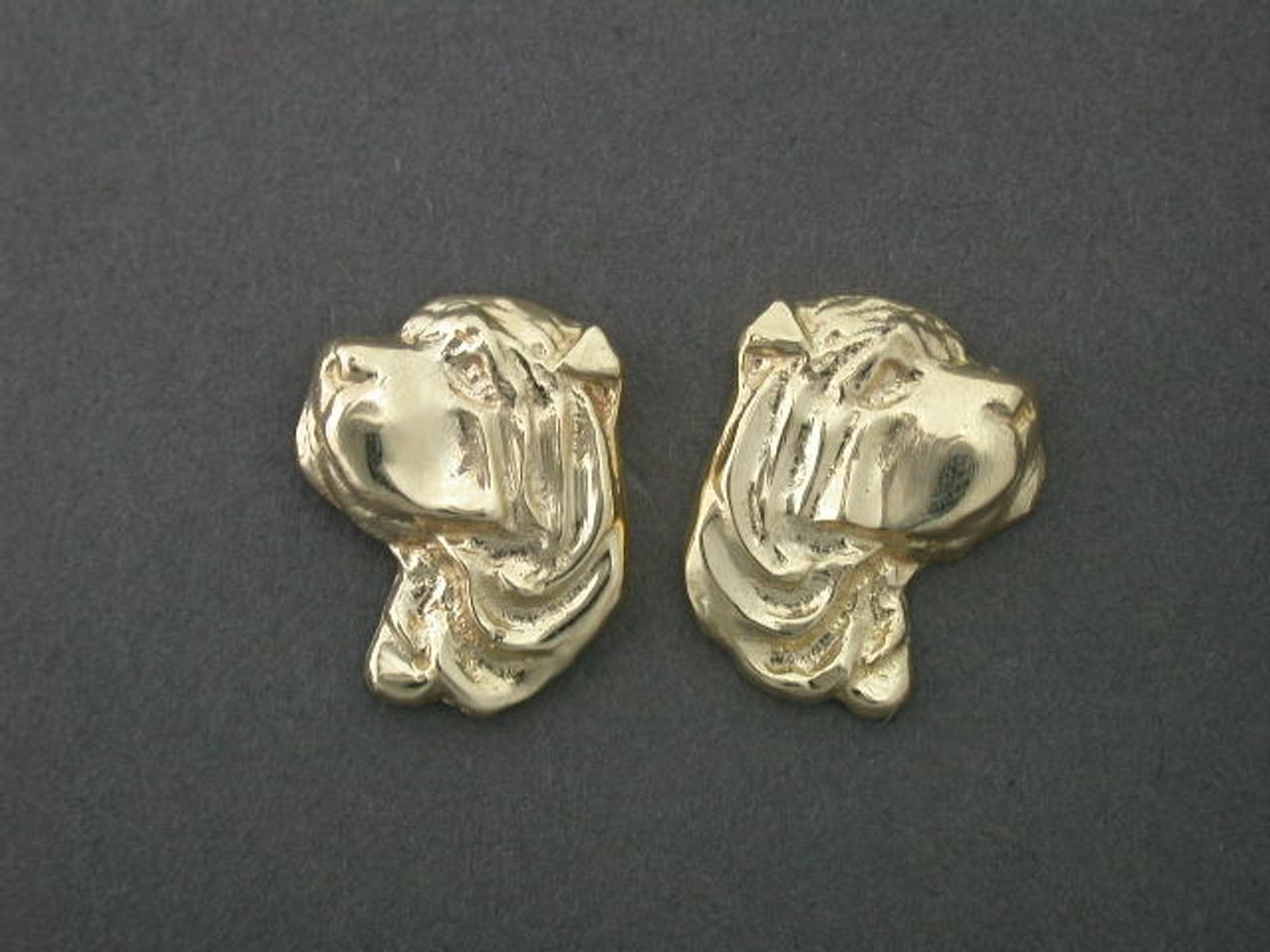 Chinese Shar-Pie Earrings Med