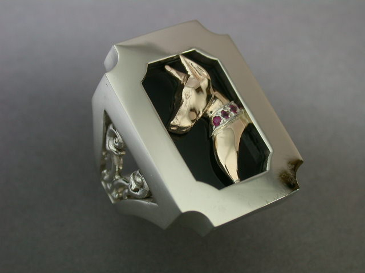 Doberman Ring Custom