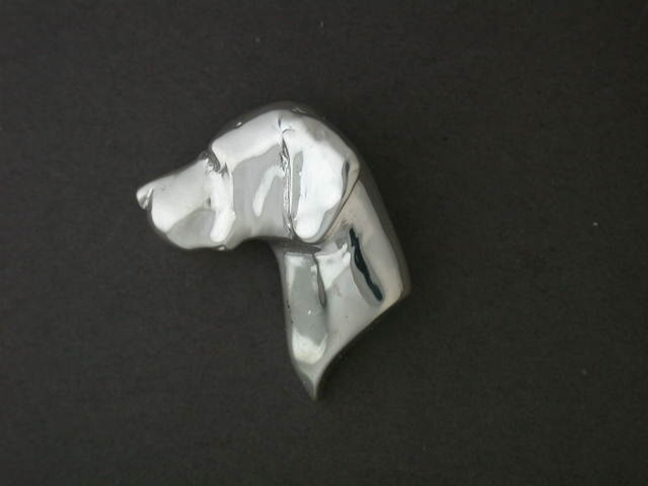 English Foxhound Head L Pendant