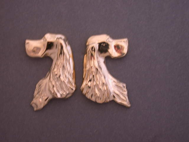 Gordon Setter Head L&R Earrings