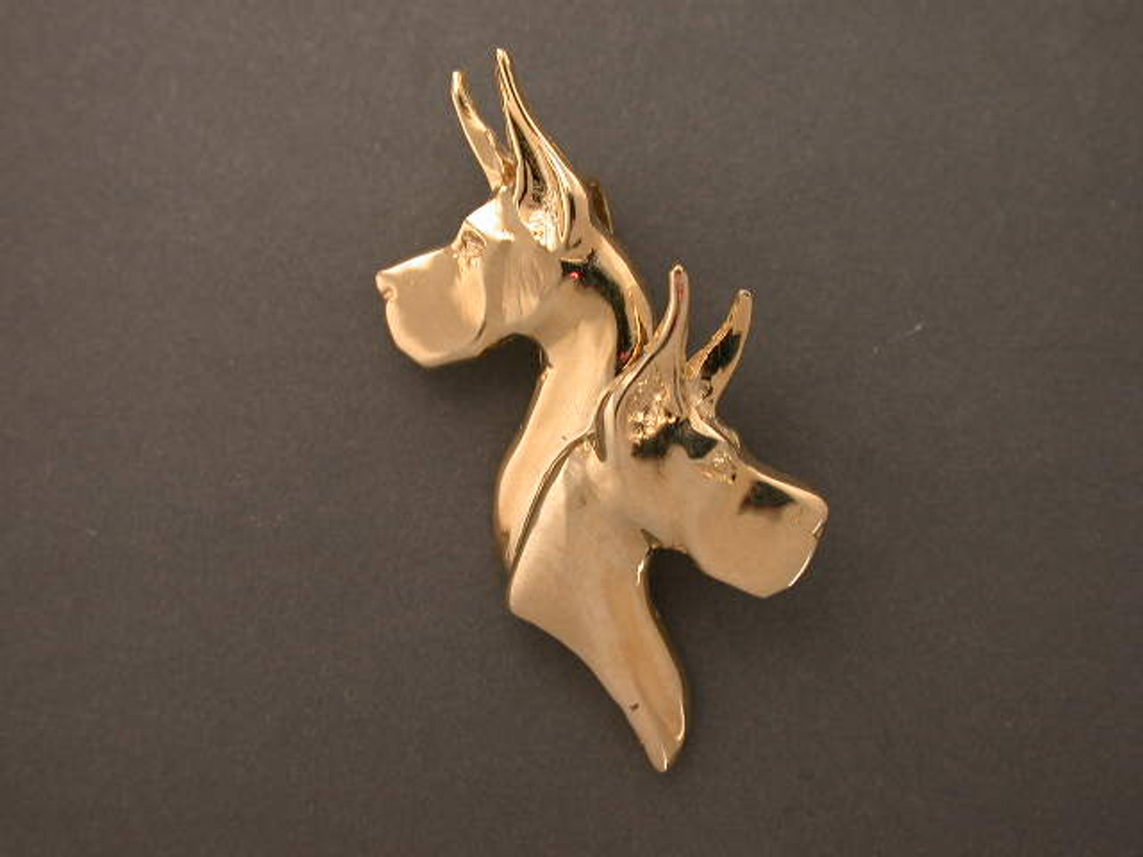 Great Dane Head L&R Pendant