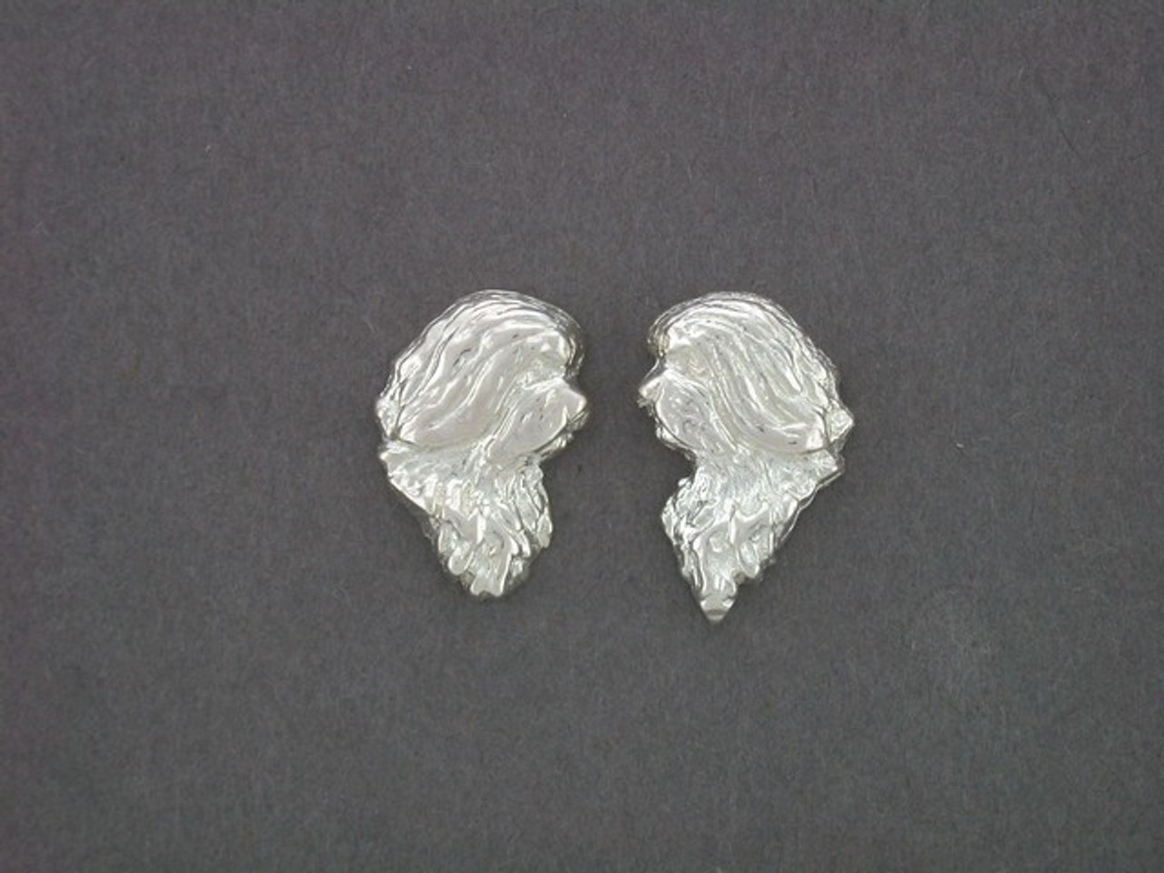 Havanese Earrings Head Med