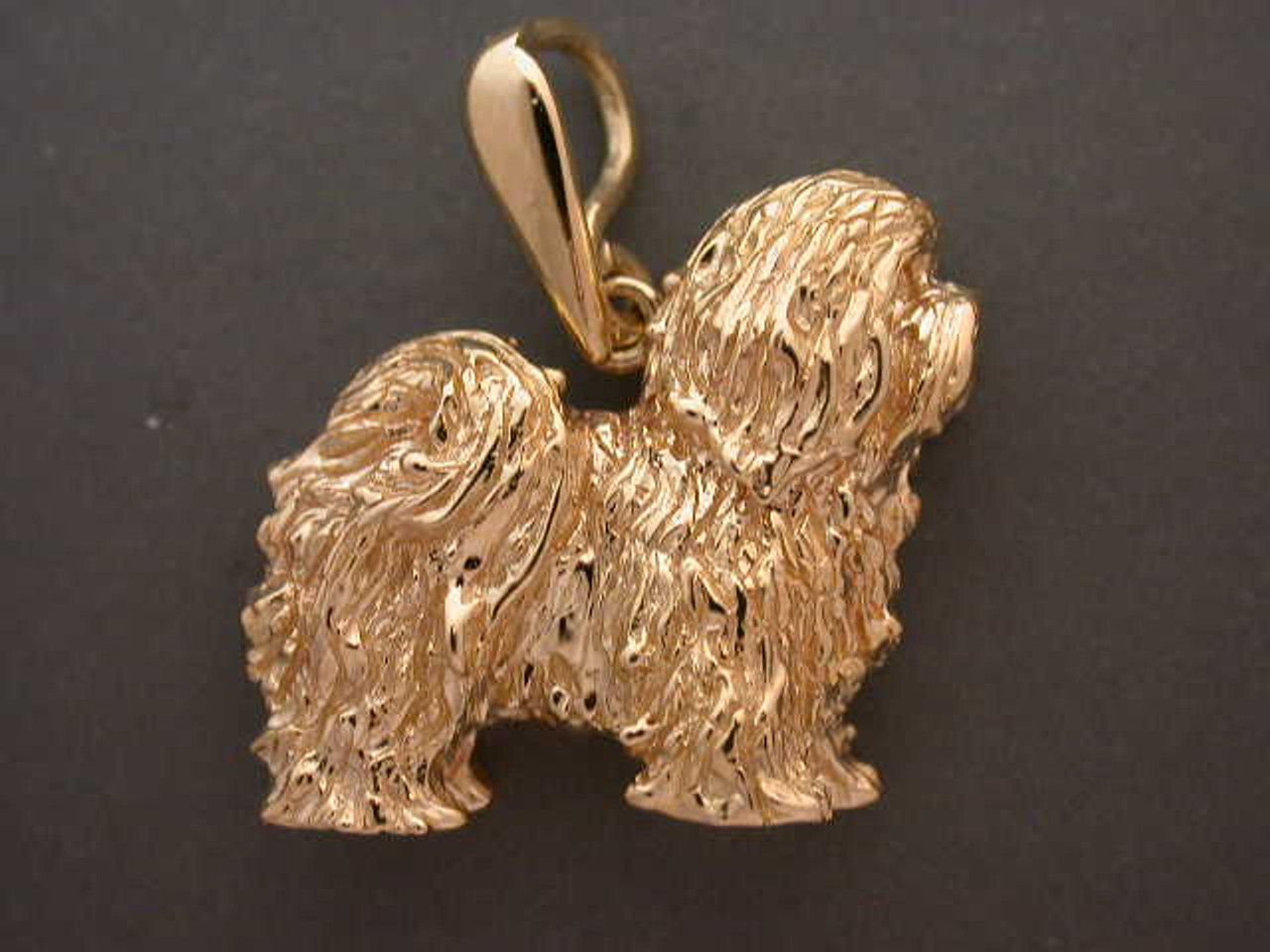 Havanese Full Body Med R Pendant