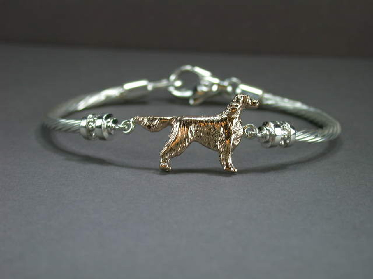 Bracelet Twisted With Irish Setter