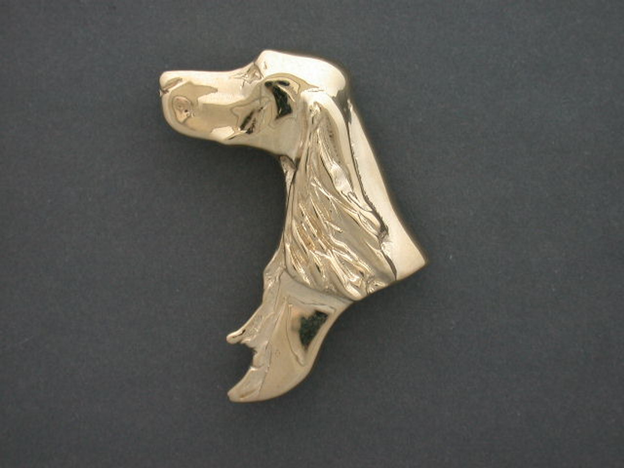 Irish Setter Head Lrg L Pendant