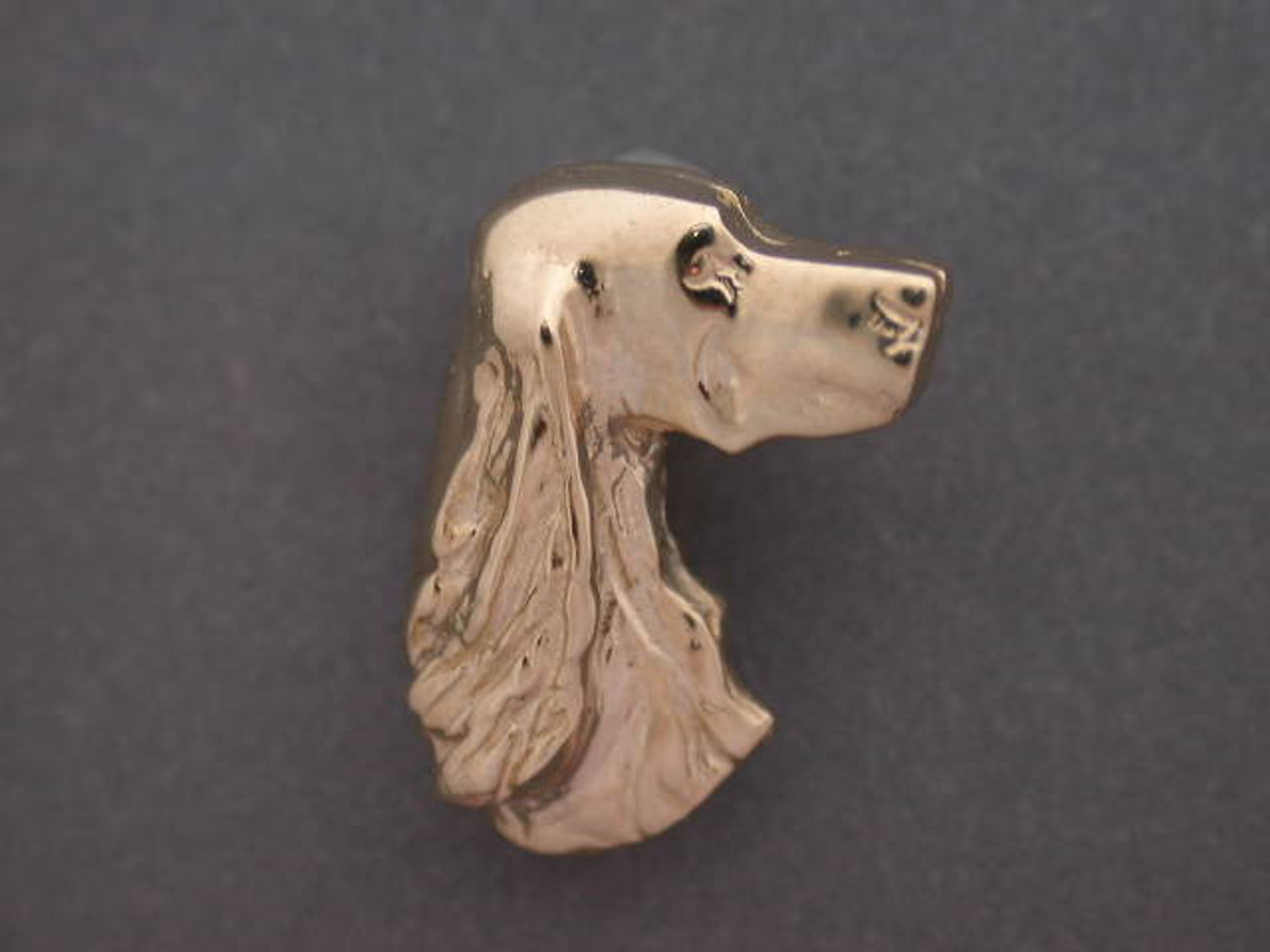 Irish Setter Head Sm R Pendant