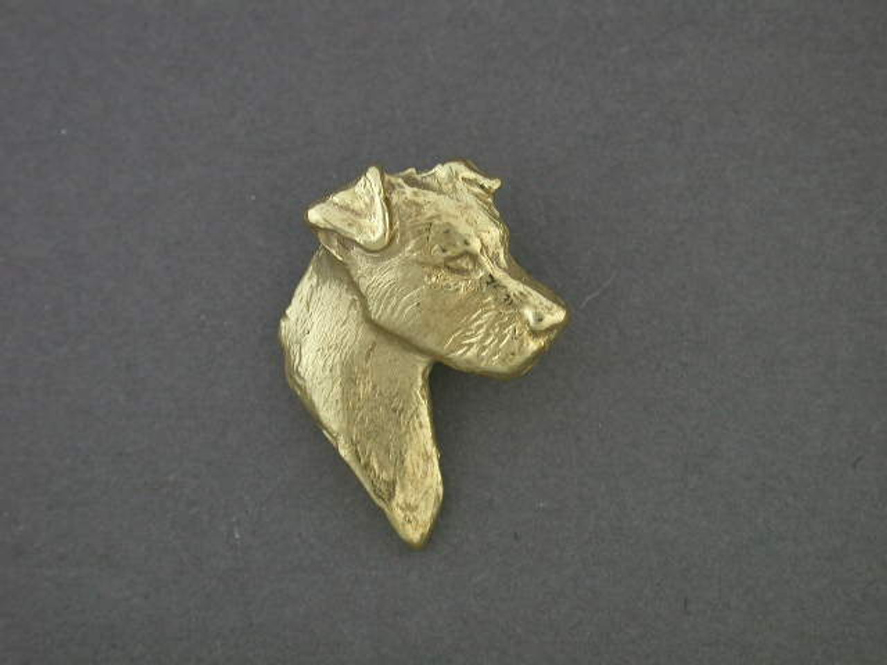 Jack Russell Terrier Head Smooth Med R Pendant