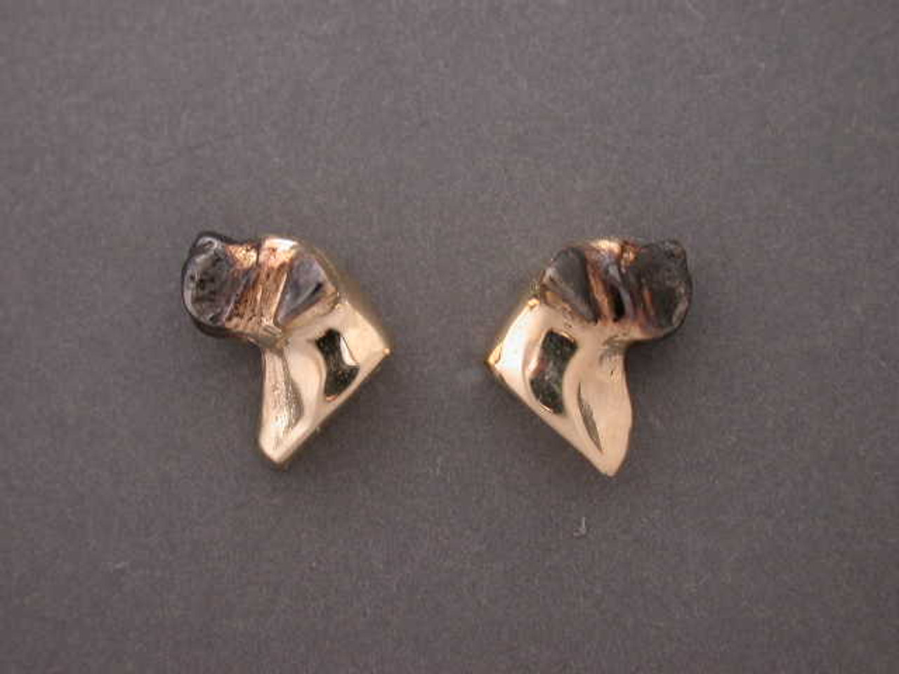 English Mastiff Earring Head Sm L&R