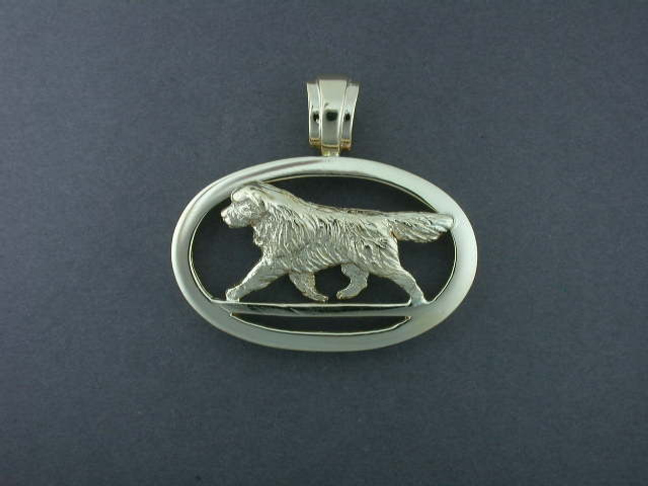 Frame Oval Slim W Newfoundland Pendant