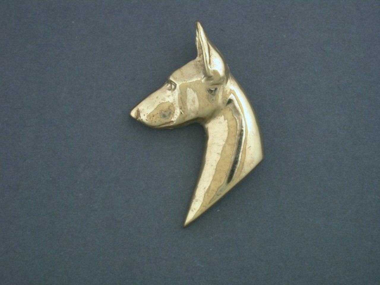 Pharaoh Hound Head Thick Neck L Pendant