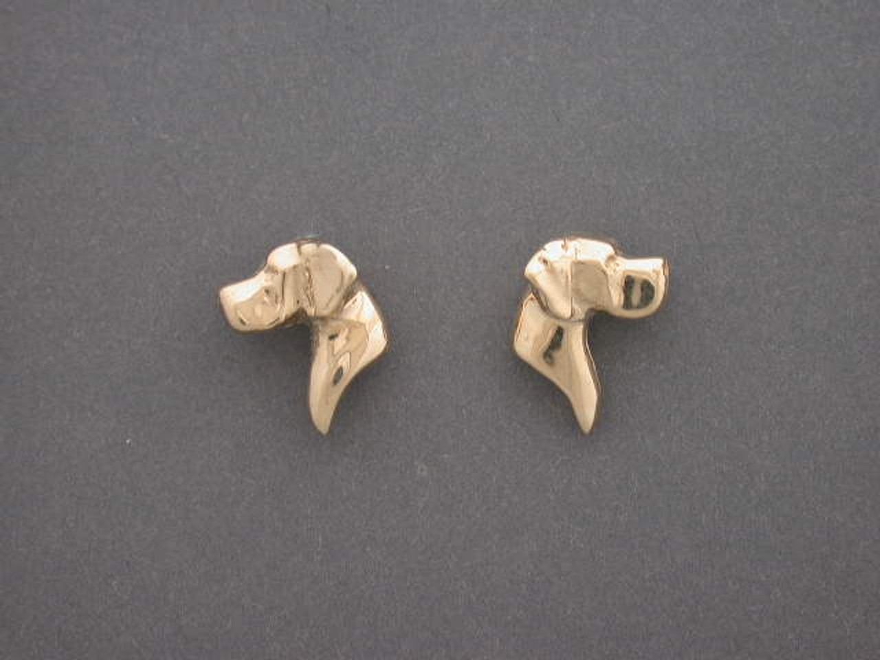 English Pointer Earrings Tiny L & R