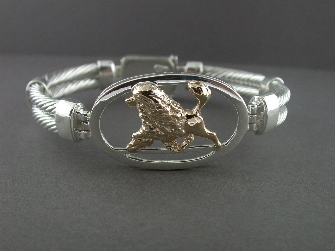 Bracelet Twisted Heavy With Portuguese Water Dog