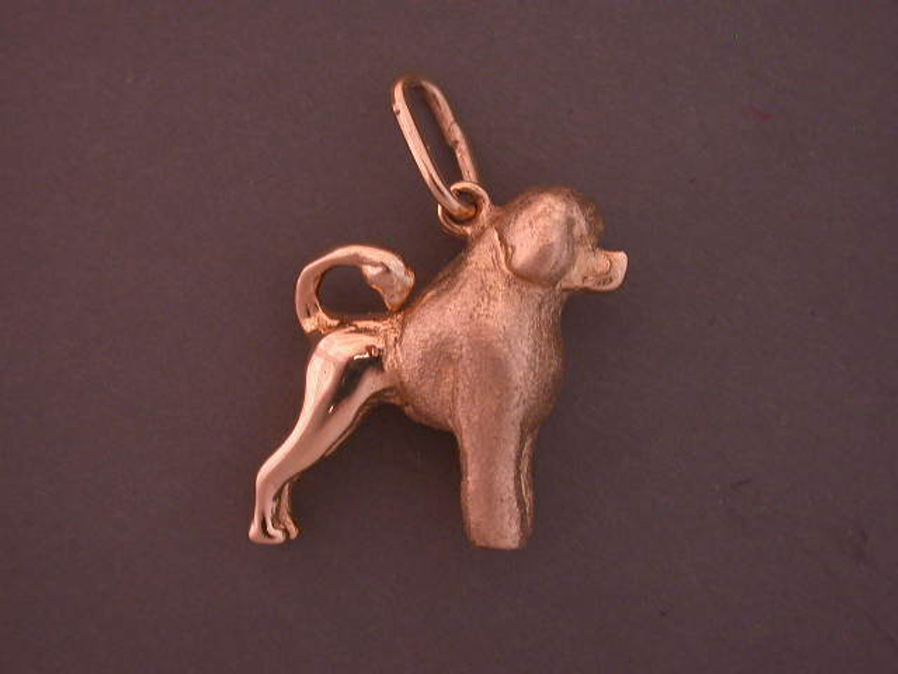 Portuguese Water Dog Full Body 3D Pendant