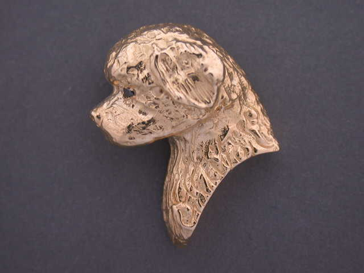 Portuguese Water Dog Head L Pendant