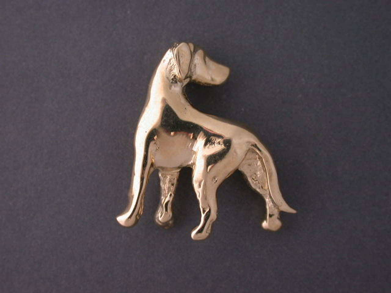 Rhodesian Ridgeback Full Body Stacked Sm Pendant