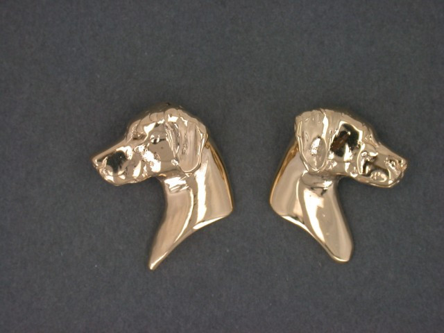 Rhodesian Ridgeback Heads Med L&R Earrings