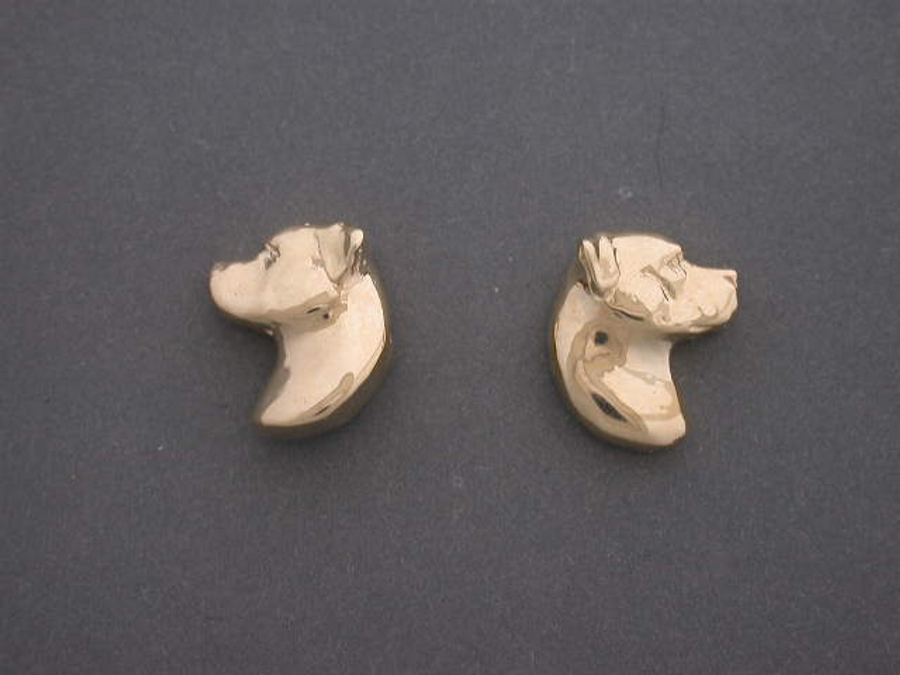 Rottweiler Earrings Head L & R
