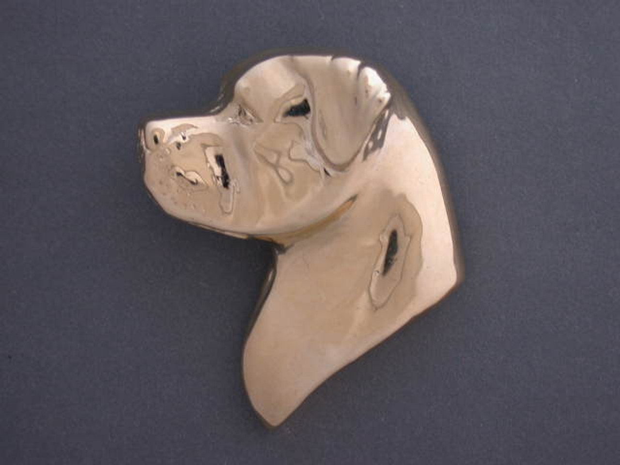 Rottweiler Head Lrg L Pendant