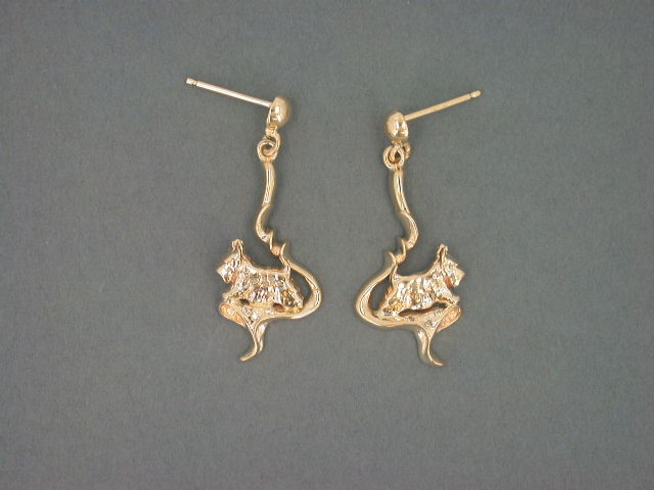 Earring Ornament W Scottish Terrier