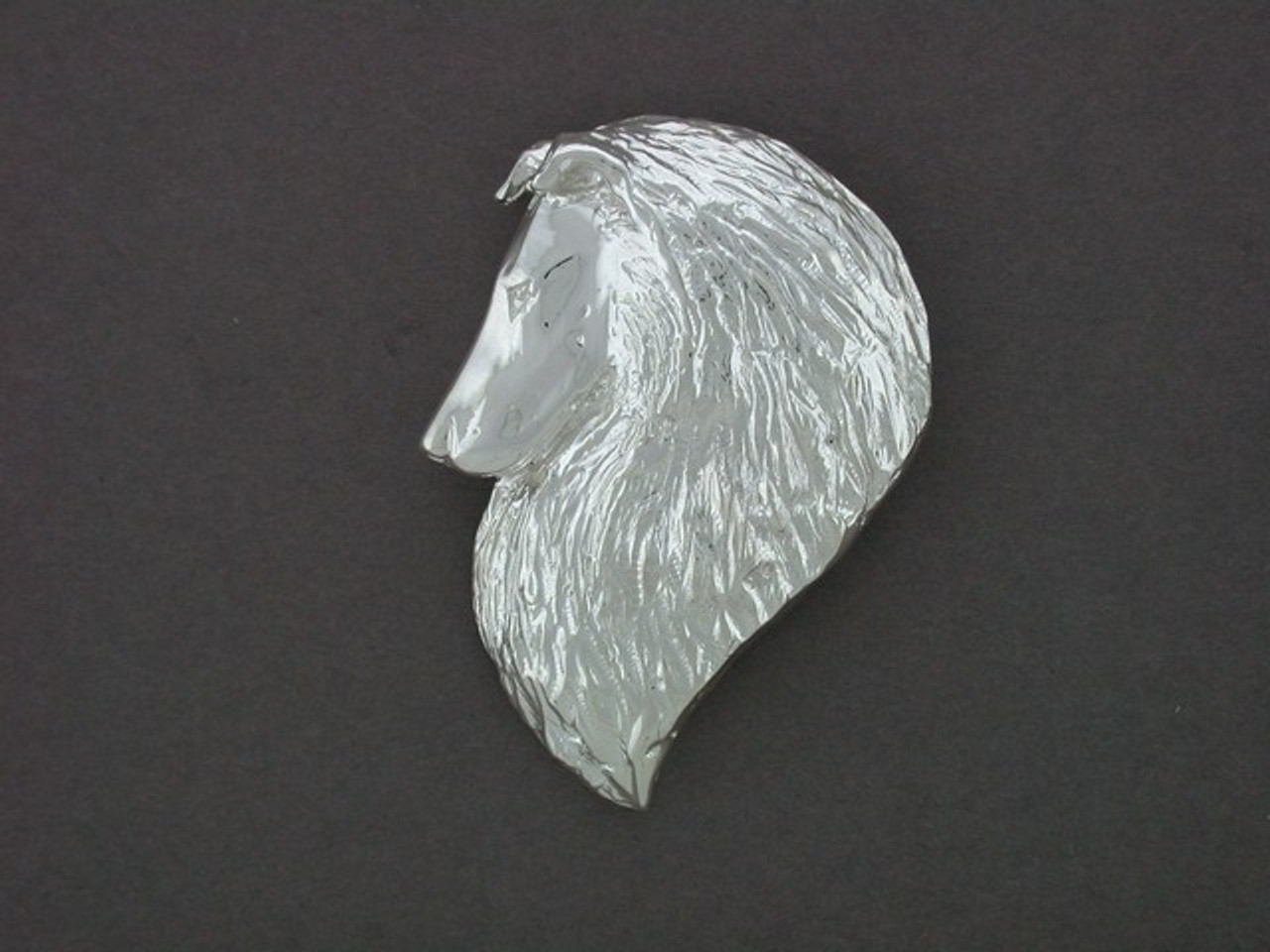 Shetland Sheepdog Head Rough X Large Pendant