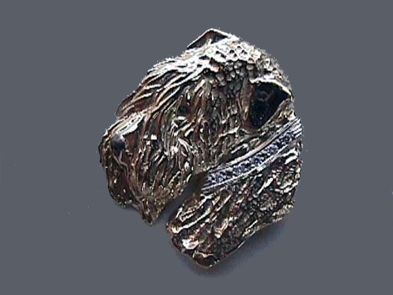 Wheaten Terrier Head Lrg L W Diamond Pendant