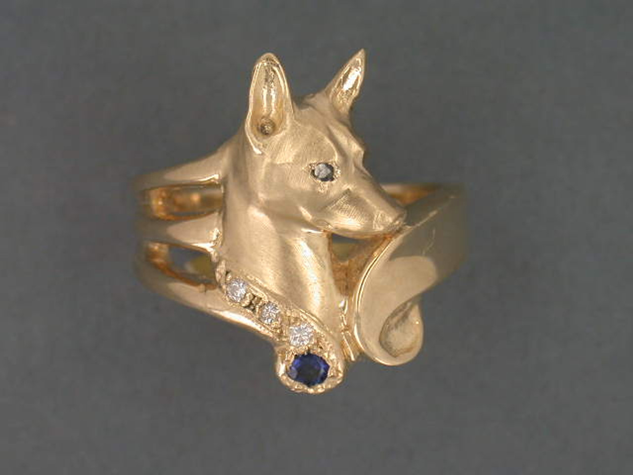 Toy Fox Terrier Ring Head