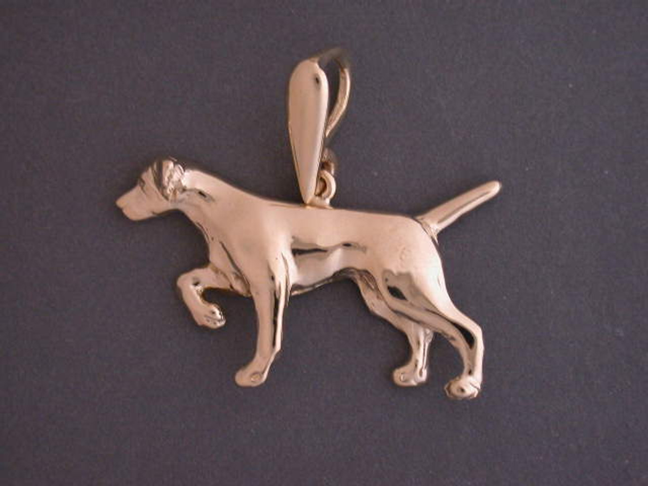 Vizsla Full Body Pointing Lrg Pendant