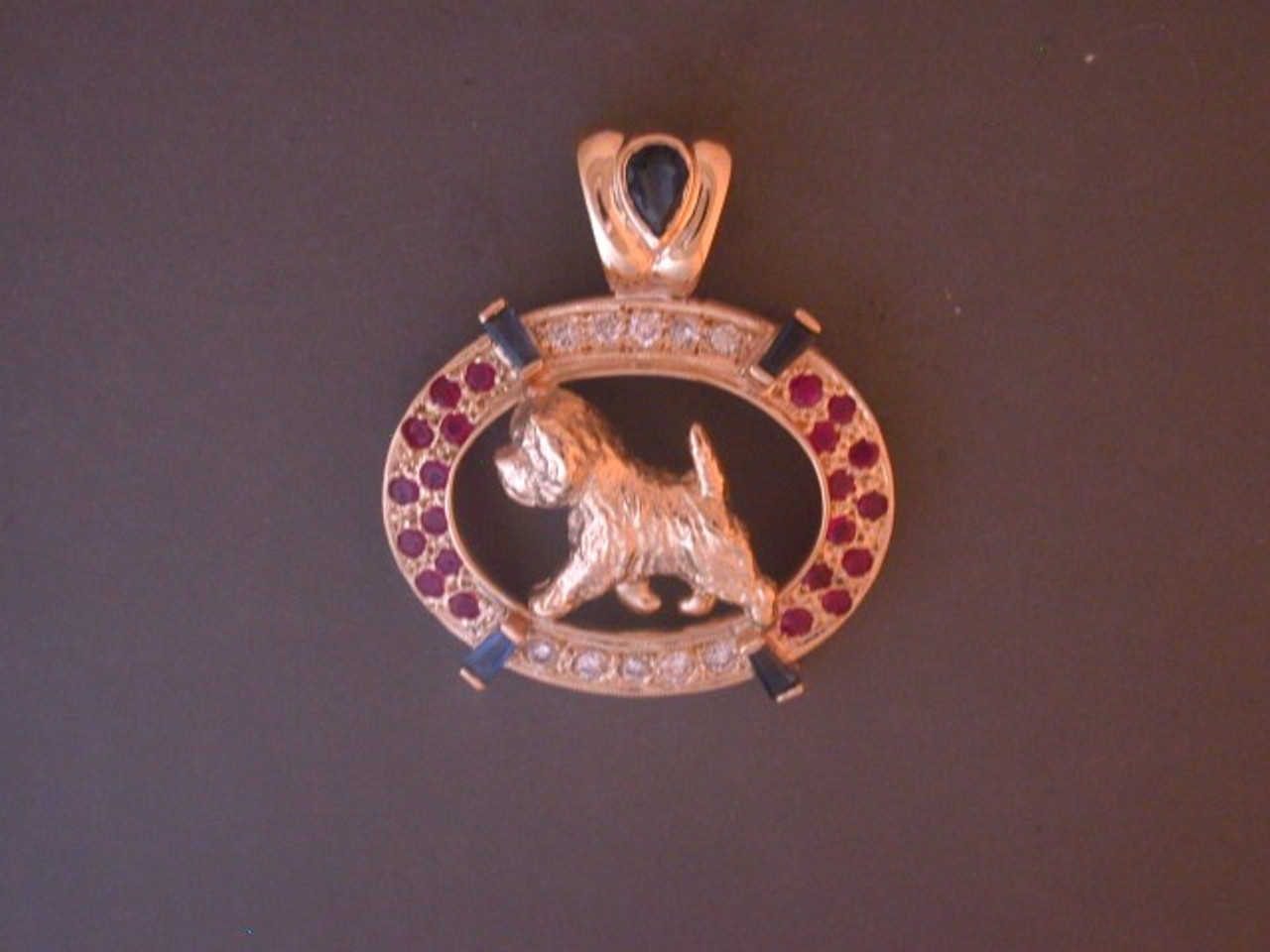 Frame Bis Custom West Highland Terrier Pendant